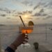 Aperol op Ameland met een zonsondergang