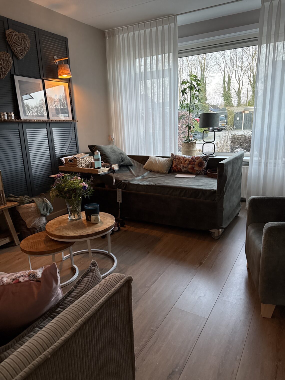 Woonkamer met Vero bed