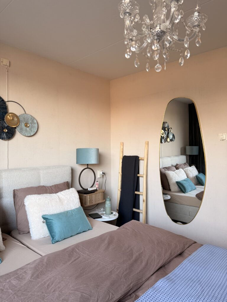 Spiegel slaapkamer
